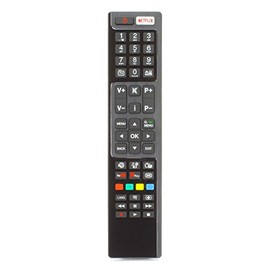 Replacement Remote Control RC4848F for Bush 30094759 DLED49278HDCNTDFVPA LED24265DVDCNTDFVP DLED32287HDCNTDFVP LED40292UHDFVP DLED55287FHDCNTD