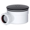 SPARES2GO Shower Trap for 90mm Tray Plug Hole 1.5" Luxury
