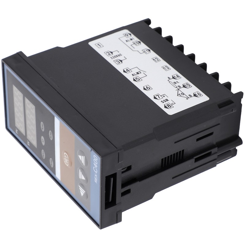 BERM Digital Display Temperature Meter High Accuracy Thermometer REX-C400FK02-V x