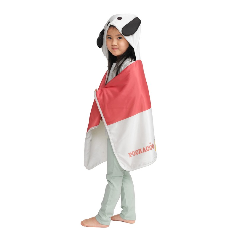 MORIPiLO Morishita Pochacco Cooling Blanket, White, Sanrio, 19.7 x 39.4