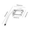 Vibrato Bridge Tremolo Unit Metal Tailpiece Big Rocking Rod for