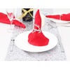 Pack Of 6 - Metal Christmas Napkin Holders - 6