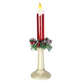Enesco Lit Flameless Candle Sti