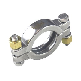 HFS(R) 1.5" High Pressure Tri Clamp Clover Sanitary Clamp for Tri Clamp Fitting Connection, Stainless Steel 304