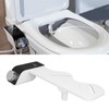 Single Nozzle Toilet Bidet Adjustable Water Pressure Plastic Toilet Self