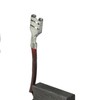 vhbw 2 x Carbon Brush 6 x 10 x 18.5