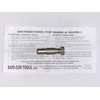 Safe-Cor 968RB Valve Stem Removal Tool