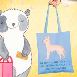 Mr. & Mrs. Panda Tragetasche Eleganter Pharaonenhund - Geschenk, Eleganz, Stolz, Hunderassen Eigenschaften, Strandtasche, Bewegungen, freundlicher