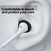 200 Black Sponge Headphone Covers, Replaceable Headphone Sponge Covers, Foam