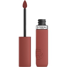 L'Oréal Paris Liquid Lipstick, Intense Color, Long-Lasting Matte Formula, With Hyaluronic Acid, Smudge-Resistant, No Transfer, Shade: 150 Lazy Sunday