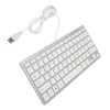 USB Wired Keyboard 78 Scissor Keys 13 Shortcut LED Indicator
