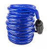 DocksLocks Weatherproof Coiled Security Cable Lock - 5 Ft