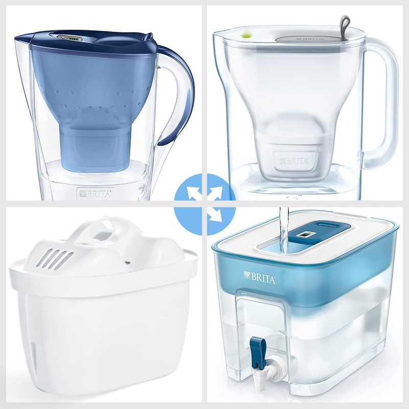 Watus Water filter cartridges, for Brita Maxtra and Maxtra, for