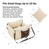 Lesure Small Dog Car Seat for Small Dogs - Dog