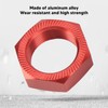 4 Pcs 24mm Wheel Hex Hub Nut Aluminum Alloy High