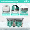 LEKOMESH Diamond Core Drill Bits Set 8pcs Tile Hole Saw
