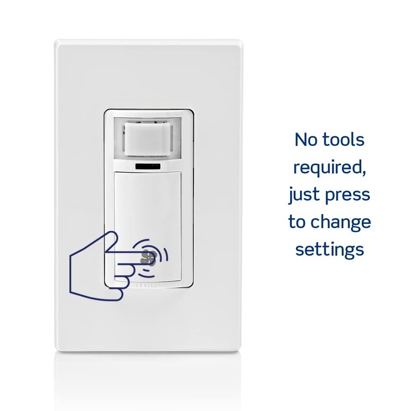 Leviton, Light Almond, Decora In-Wall Humidity Sensor and Fan Control