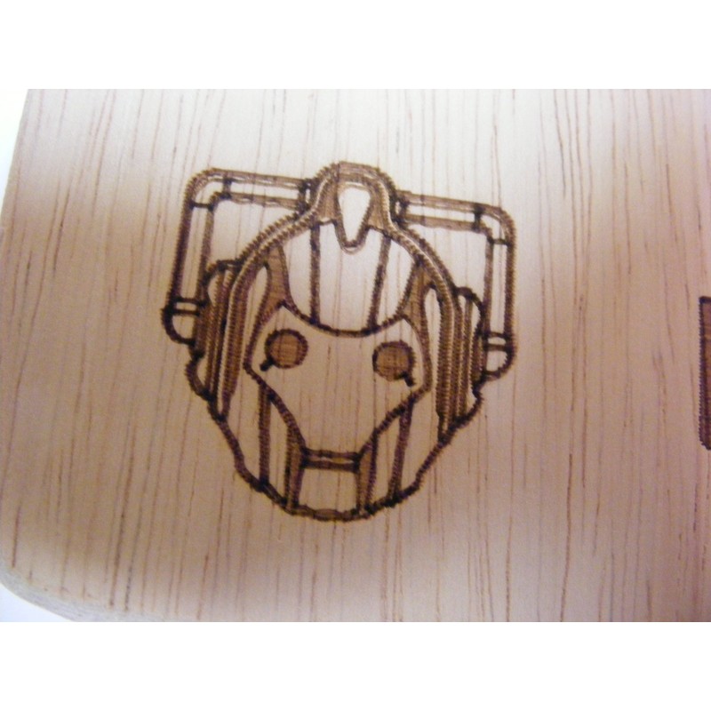Doctor Who Dr Dalek Wood Chopping Cheese Board Gift Present