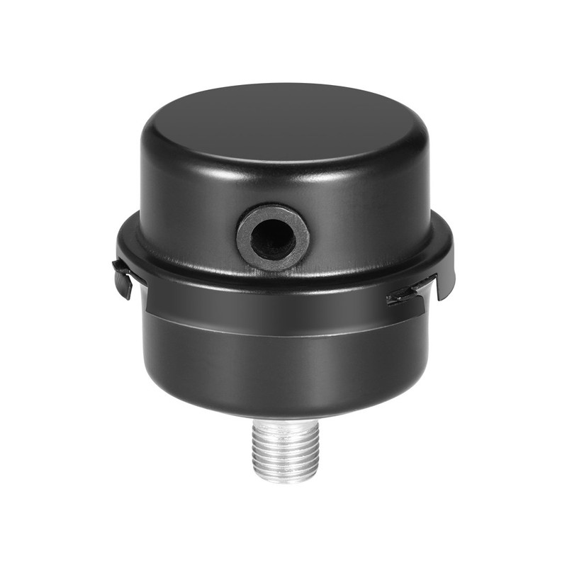 Sourcingmap Metal Air Compressor Filter, 1/4 BSP 12.5mm Thread, 2-11/16"