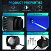 eTzone New Dynamic Forklift Lights Blue Forklift Spotlight Warehouse Pedestrian