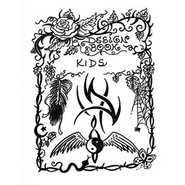 Kids Tattoo Design Book, Inspiration Guide, and Adult Coloring Book. 100s of Intricate High-Res Henna Body Ink Artwork Sketches by Professional Artists to Trace, Stencil or Freehand