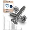 Wood Screws with Flat Head Torx Screws Stainless Steel V2A