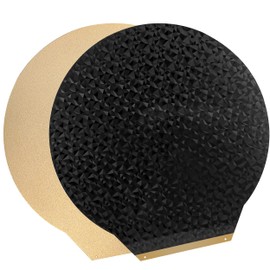 Dia 309mm PEO PEI Build Plate Round Compatible with Flsun V400 3D Printer, New Flexible Smooth Magnetic PEO & Textured PEI Double Sided Kit, Spring Steel Flex Bed Sheet Platform (Without Base)