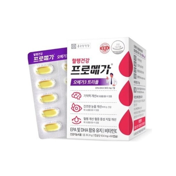 Chong Kun Dang Health Promega Omega3 Triple Enteric Coated Capsules