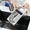 Espresso Knock Box, Stainless Steel Coffee Knock Box Large Capacity