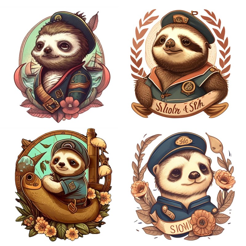 Animal Sailor Tattoos