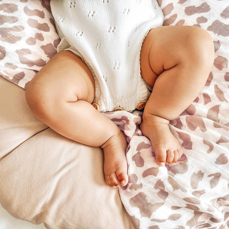 LifeTree Baby Muslin Swaddle Blankets Girl Newborn Receiving Blanket with