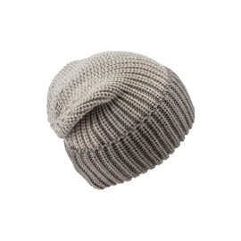 Sterntaler Baby Strickmütze Umschlag Beanie Hat, Silver Melange, 45