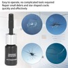 Glass Repair Liquid, Crack Repair Fluid DIY 2PCS for Car