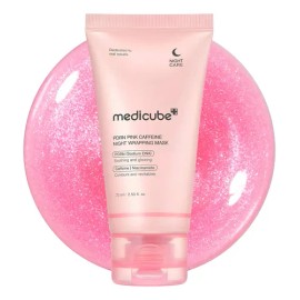 Medicube Pdrn Pink Caffeine Night Wrapping Mask- 75ml