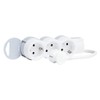 Legrand 3-Way Table Socket Strip, Table Socket Wall Plate, With