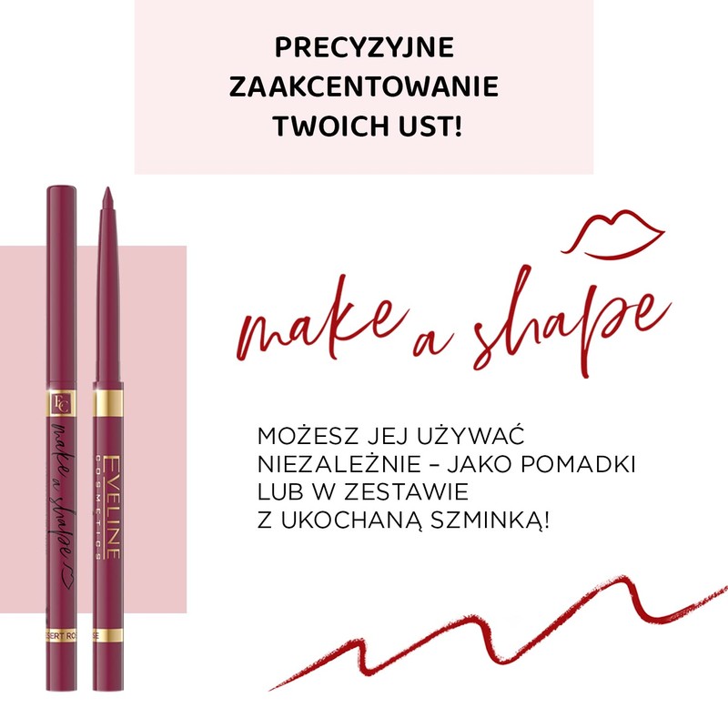 Eveline Cosmetics Automatic Lip Liner - No. 01 Milk Candy