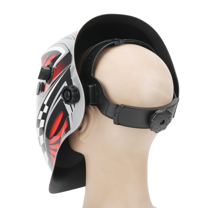 Welding Protective Helmet Automatic Dimming SolarPowered for Face Protection Accessories