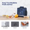 Maelstrom Lunch Box for Men,Insulated Lunch Bag Women/Men,Leakproof Lunch Cooler