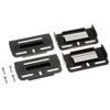 Easy to Attach Numberplate Holder, Black, Box of 2