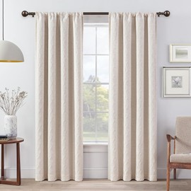 KAMANINA Curtain Rods 32 to 58 Inches (2.6-4.8ft), Antique Bronze Single Curtain Rod for Windows, 7/8 Inch Decorative Drapery Rod with Round Finials