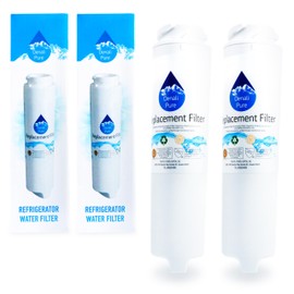 2-Pack Replacement for General Electric GFSL2KEXALS Refrigerator Water Filter - Compatible with General Electric GSWF Fridge Water Filter Cartridge