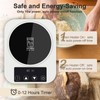 Sourdough Starter Warmer with Glass Dome, 1°F Precise Temperature Control