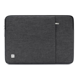 NIDOO 14 Inch Waterproof Protective Laptop Bag for 15 Inch Surface Laptop 3/14 Inch Thinkpad T490s T495 T495s /14 Inch Lenovo IdeaPad 3 5/14 Inch Dell Latitude 14 Dark Grey, Dark Grey, 14 Pouces,