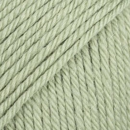 65% Wool and 35% Alpaca Yarn for Knitting and Crocheting, 3 or Light, Worsted, DK Weight, Drops Lima, 1.8 oz 109 Yards per Ball (9029 sage Green)