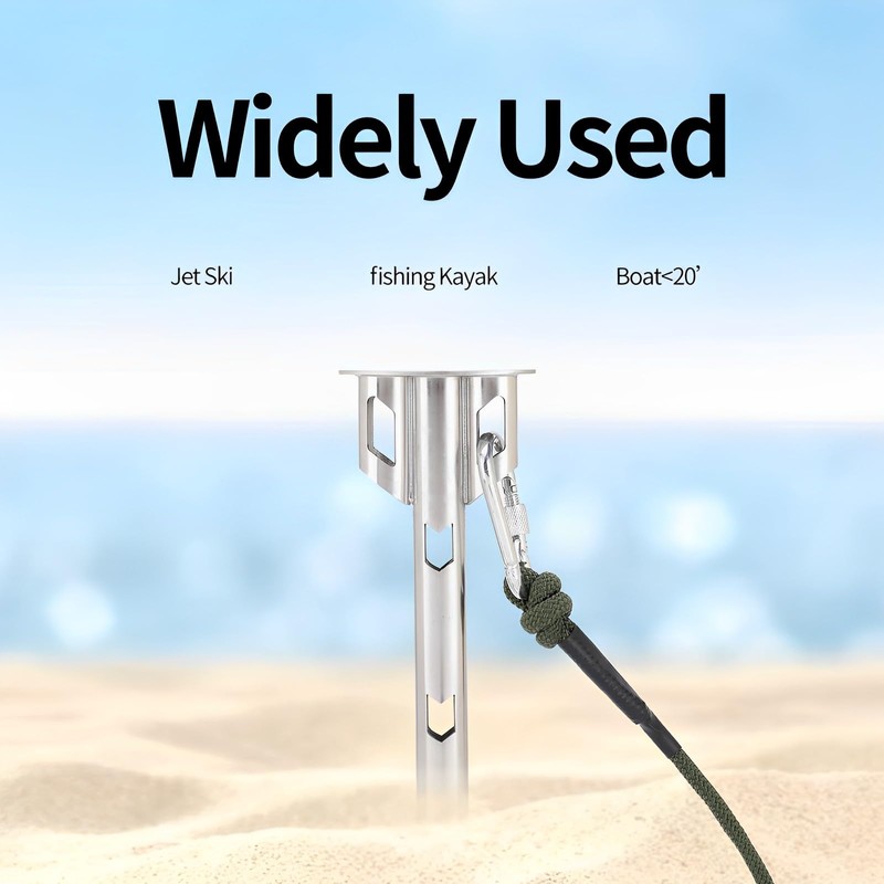 VPZMT Boat Anchor/Kayak Anchor/Jet Ski Anchor/Shallow Water Sand Anchor