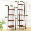Yoobure Yoobure Ladder Shelf, 4 Tier Tall Ladder Bookshelf Corner