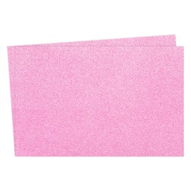 Rebower 2Pcs Foam Sheets Crafts Glitter Foam Arts Paper 12 x 8 x 1/16 Inch [for Crafts Project, Scrapbooking, DIY, Party Handicraft, Costumes]-30cm x 20cm x 1.5mm / Pink Red