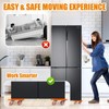 Heavy Duty Furniture Dolly 360° Rotating 4 Wheels, Furniture Movers