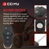 cciyu X 2 Flip Key Fob with Key Blade 3