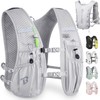 BECOJADDE Running Vest Women 5L Hydration Backpack Lightweight for Mens